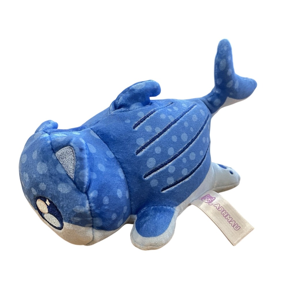 6" Aphmau MeeMeows Whale Cat Plush Stuffed Animal Mystery Series 5 Under The Sea